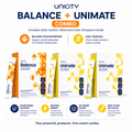 1x Unicity Balance + 2× Unimate Energy & Nutrition Trio — Complete Daily Wellness Bundle for Balanced Nutrition