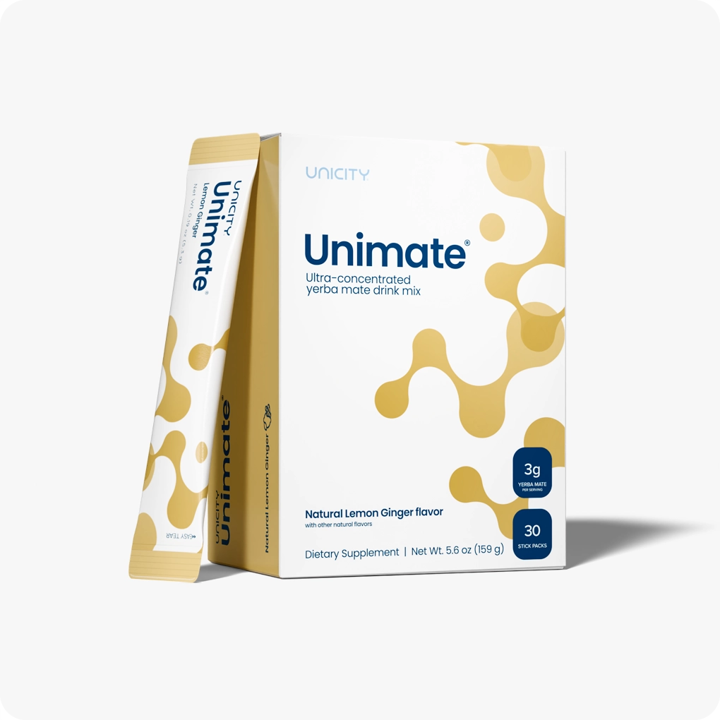 Unimate Lemon Ginger + Natural Lemon – 2 Pack | 60 Sticks
