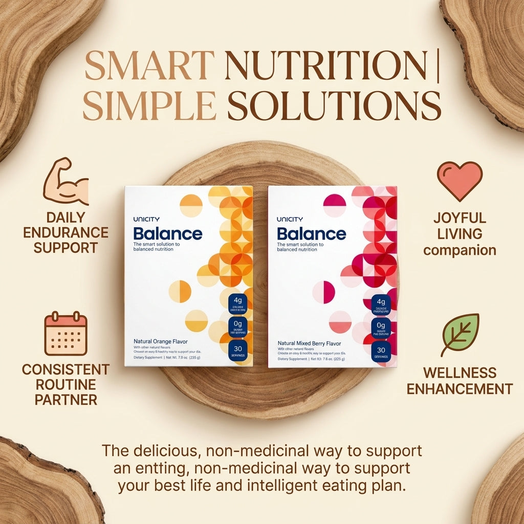 Balance Soluble Fiber Wellness Drink Mix Combo - 2-Pack (Natural Orange & Mixed Berry)