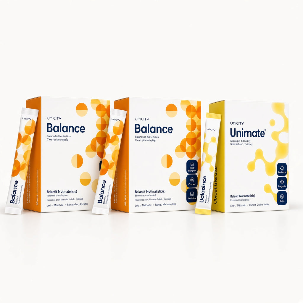 2 Balance + 1 Unimate Trio — Smart Nutrition for Every Day